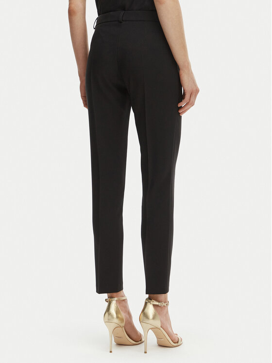 Rinascimento Rinascimento Pantaloni di tessuto CFC0128650003 Nero Regular Fit