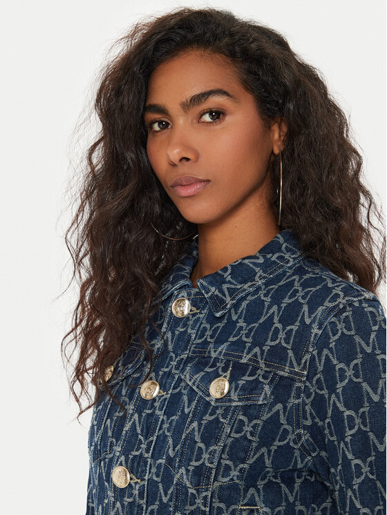 Marciano Guess Marciano Guess Jeansjacke Bea 4YGL21 7145A Dunkelblau Regular Fit