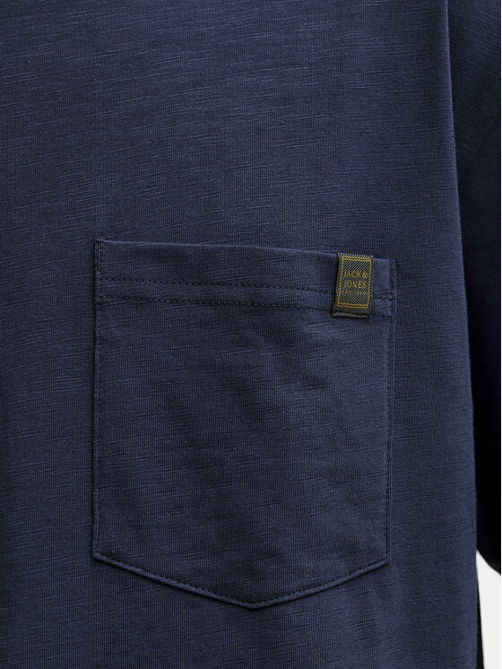 Jack & Jones Jack & Jones Póló Dover 12288897 Sötétkék Relaxed Fit