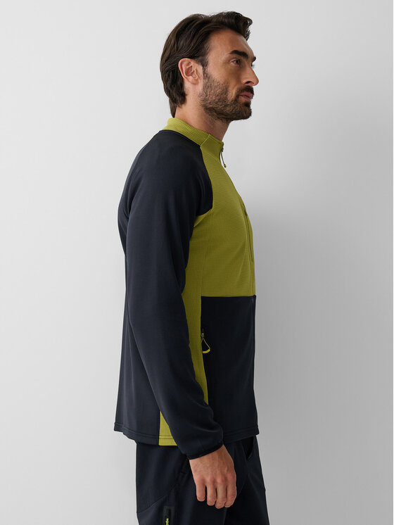 4F 4F Bluza techniczna BETWEEN LAYERS Czarny Regular Fit