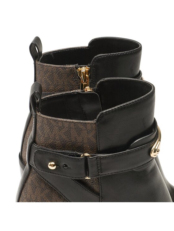 MICHAEL Michael Kors MICHAEL Michael Kors Botki Darcy Heeled Bootie 40F3DCHE6L Brązowy