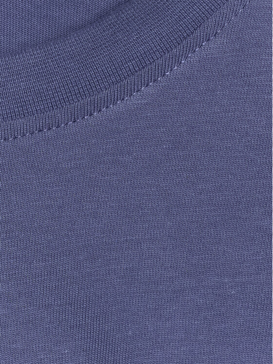 4F 4F T-Shirt BASIC+ Niebieski Oversize