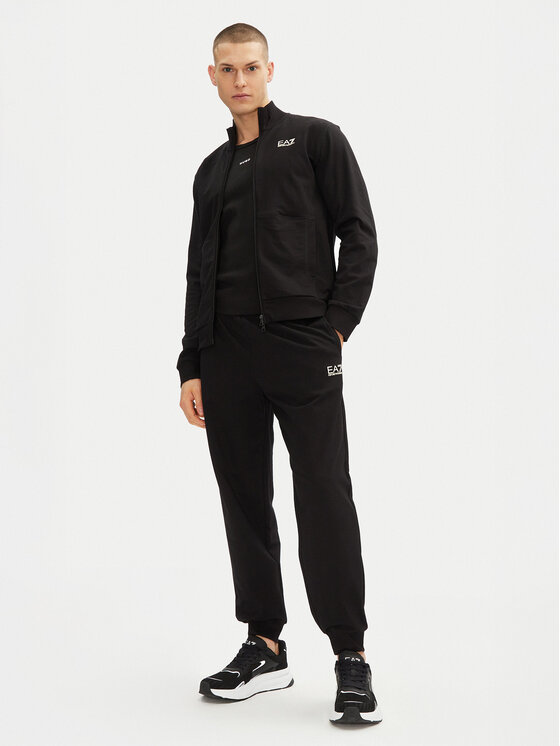 EA7 Emporio Armani EA7 Emporio Armani Tepláková souprava 7M000235 AF13512 MC156 Černá Regular Fit