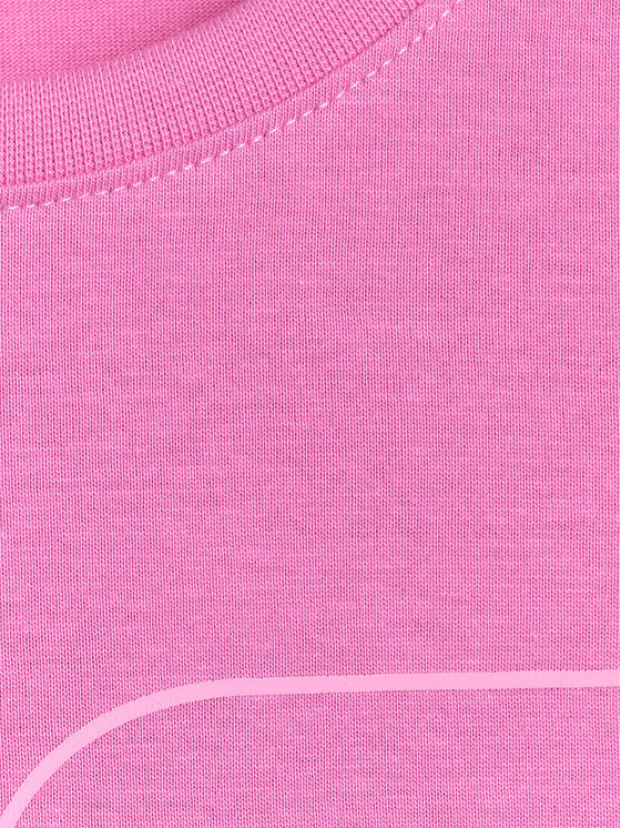 4F 4F T-Shirt BASIC+ Różowy Oversize