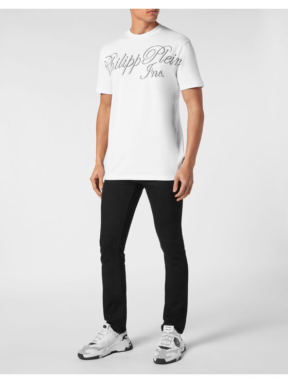 PHILIPP PLEIN PHILIPP PLEIN T-shirt 9927 Bianco Regular Fit