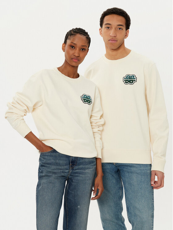 Filling Pieces Filling Pieces Суитшърт Unisex Gowtu 7453392 Екрю Regular Fit
