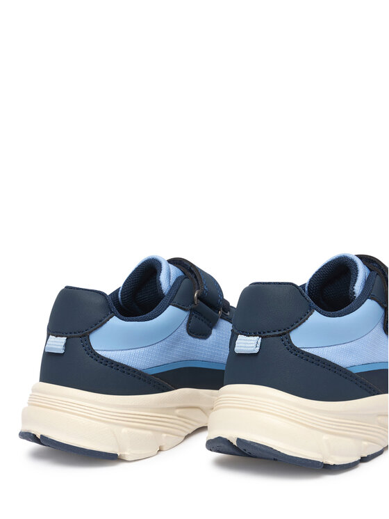 Tommy Hilfiger Tommy Hilfiger Сникърси Low Cut Lace-Up/Velcro Sneaker T1X9-35260-1844 M Син