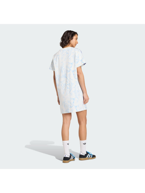 adidas adidas Sukienka codzienna Argentina Originals Kremowy Loose Fit