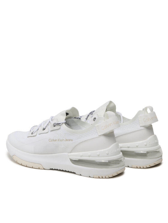 Calvin Klein Jeans Calvin Klein Jeans Αθλητικά Sporty Run Comfair Fluo Contr Wn YW0YW00938 Λευκό