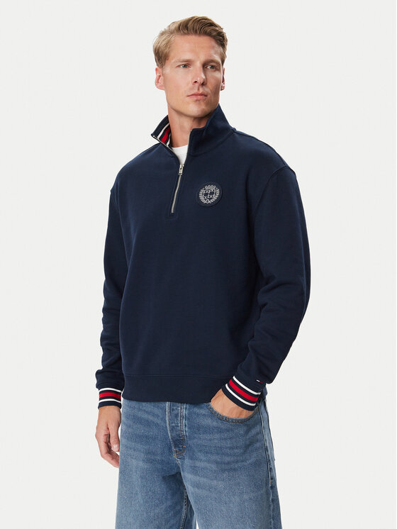 Tommy Jeans Tommy Jeans Sweatshirt DM0DM23585 Dunkelblau Oversize