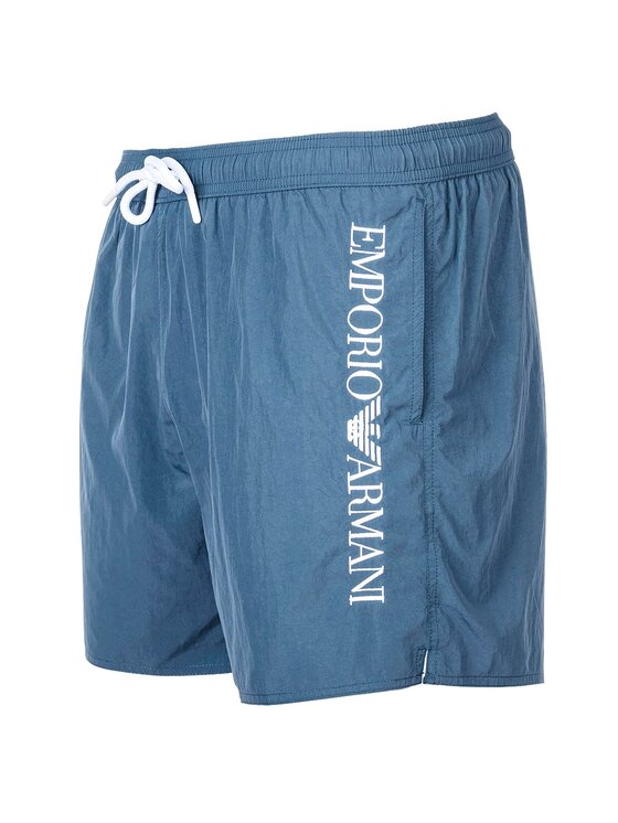 Emporio Armani Emporio Armani Szorty kąpielowe 28214 Niebieski Comfort Fit