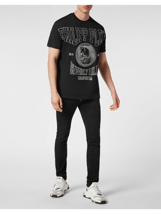 PHILIPP PLEIN PHILIPP PLEIN T-Shirt 3407 Černá Regular Fit