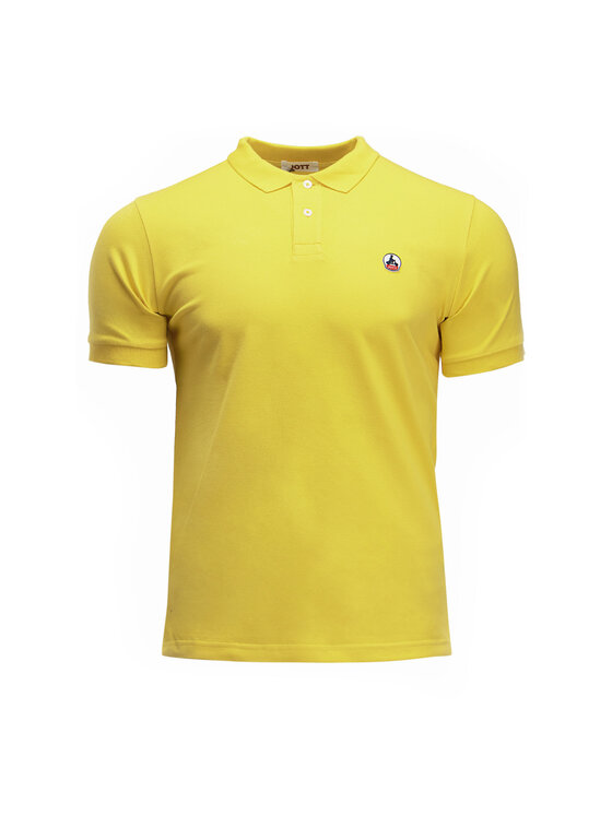 Polo, rozmiar 2XL, Żółte, SS24MPOL10-60A/3XL