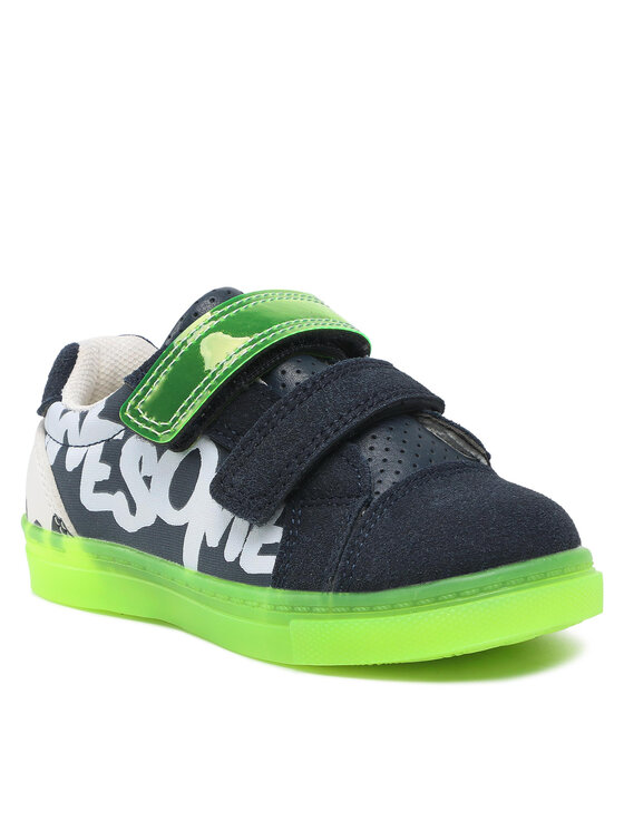Sneakers Action Boy AVO-230-098 Bleumarin