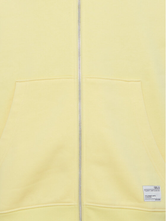 Solid Solid Суитшърт 21107421 Жълт Regular Fit