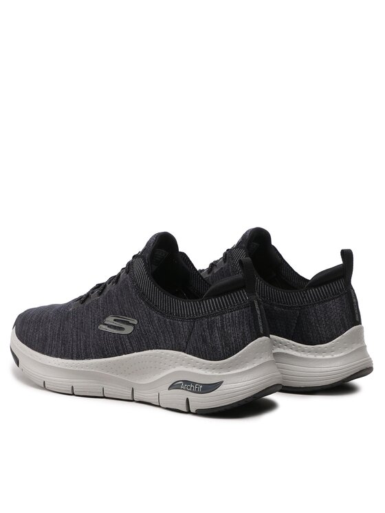 Skechers Skechers Sneakersy Waveport 232301/BKGY Szary