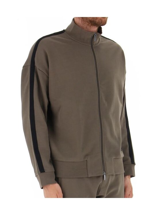 Armani Exchange Armani Exchange Mikina 6RZMLM ZJ4XZ 1784 Khaki Regular Fit