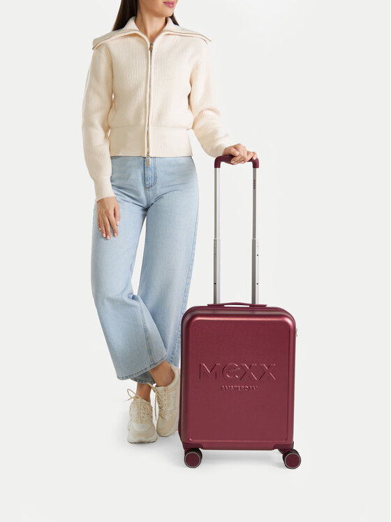 MEXX MEXX Rankinio bagažo lagaminas MEXX-S-036-07 BURGUNDY Vyšninė
