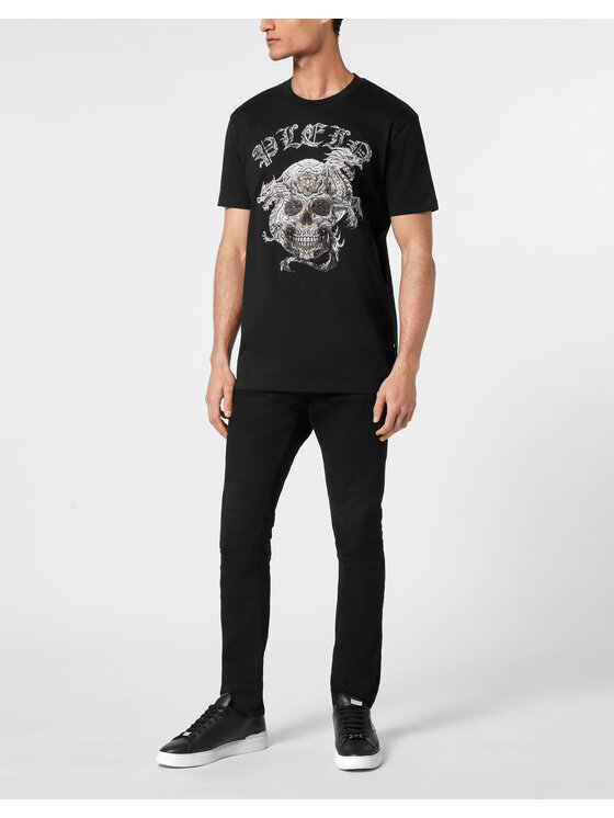 PHILIPP PLEIN PHILIPP PLEIN T-shirt 14689 Nero Regular Fit