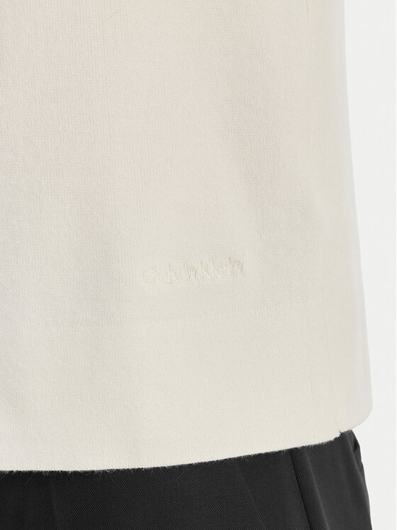 Calvin Klein Calvin Klein Póló LV147E303G Ekru Regular Fit
