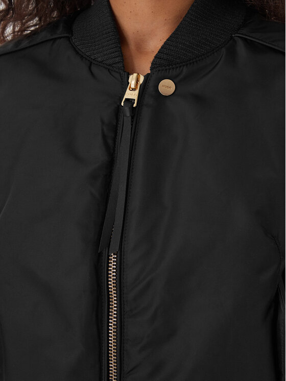 HUGO HUGO Bunda bomber Ferida-2 50550687 Černá Relaxed Fit