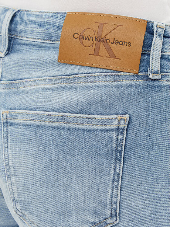 Calvin Klein Jeans Calvin Klein Jeans Džínsové šortky J20J225158 Modrá Slim Fit