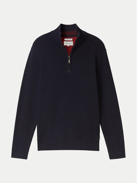 Tom Tailor Tom Tailor Sweater 1042454 Sötétkék Regular Fit
