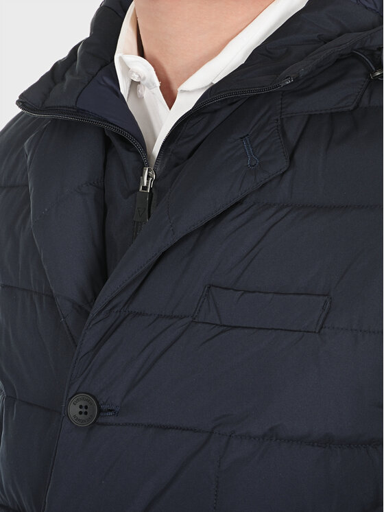 Evenemen Evenemen Kurtka przejściowa HERNO Granatowy Slim Fit