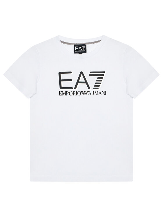 EA7 Emporio Armani Marškinėliai 6KBT53 BJ02Z 1100 Balta Regular Fit •  Modivo.lt