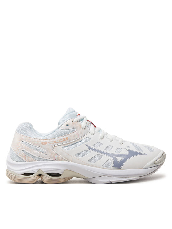 Încălțăminte pentru sporturi de interior Mizuno Wave Voltage 2 V1GC2460 Alb