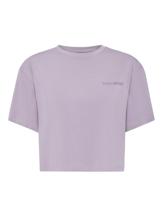 T-Shirt Plein Sport, Rozmiar XS, Fioletowe, 22409