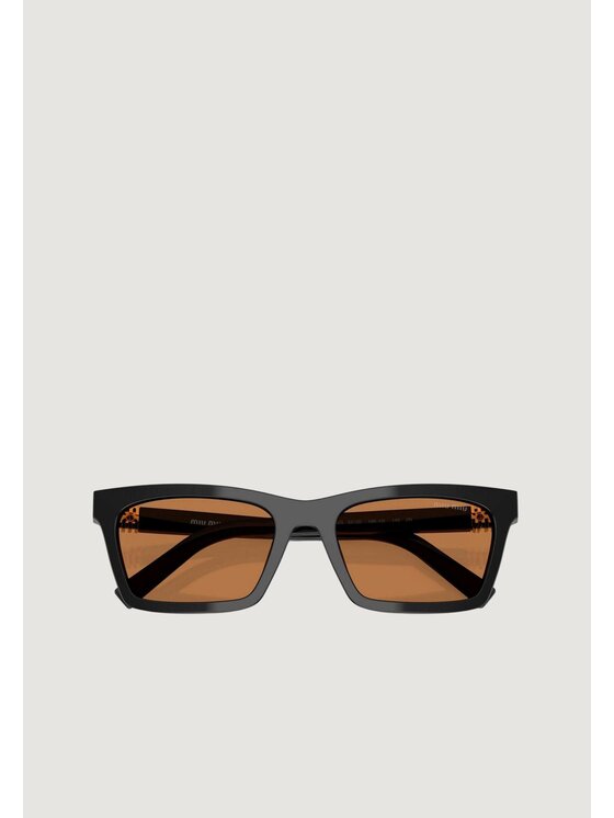 Miu Miu Miu Miu Okulary przeciwsłoneczne 0MU A05S 16K10I Czarny