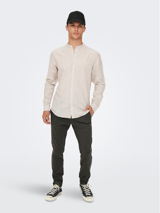Only & Sons Only & Sons Čino bikses 22022911 Pelēks Tapered Fit