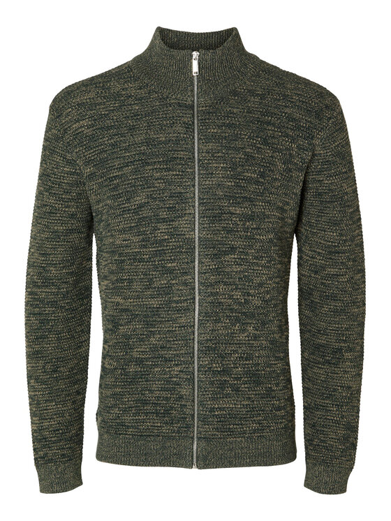 Selected Homme Selected Homme Megztinis 16090152 Žalia Regular Fit