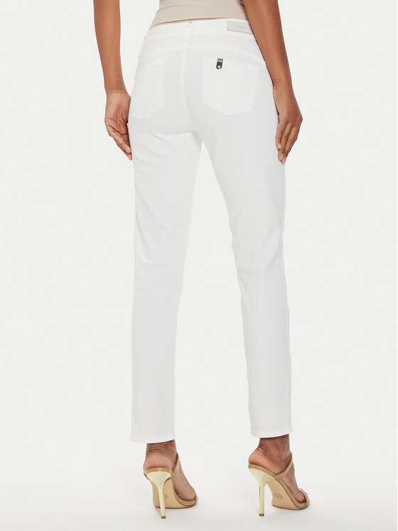 Liu Jo Liu Jo Traperice MA4277 T3489 Écru Slim Fit