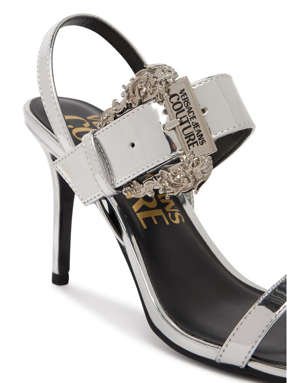Versace Jeans Couture Versace Jeans Couture Sandály 80VA3S71 ZS406 900 Stříbrná