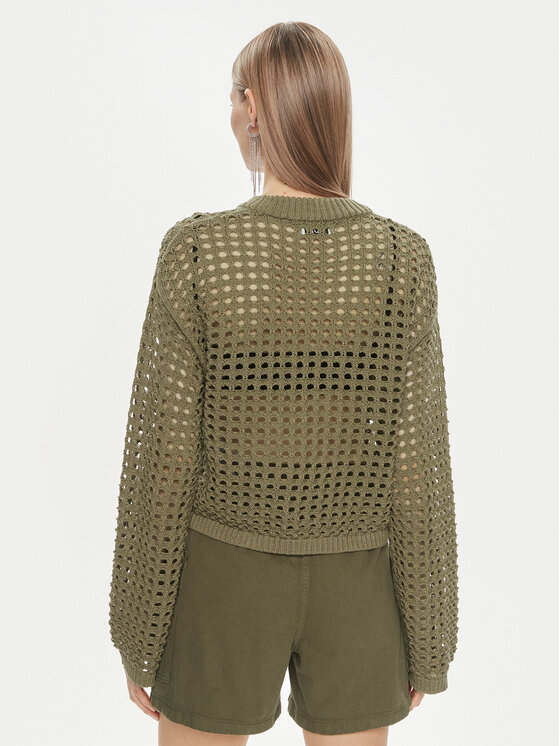 JDY JDY Džemper Ronda 15317229 Zelena Regular Fit