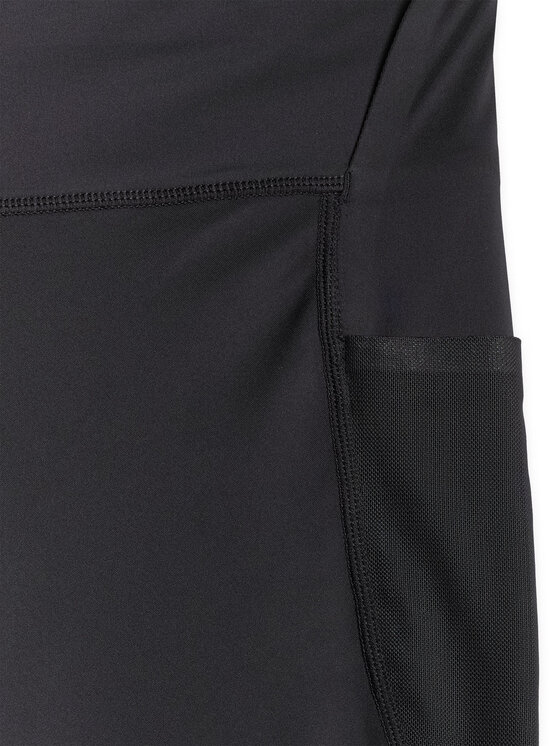 4F 4F Legginsy TREKKING Czarny Slim Fit