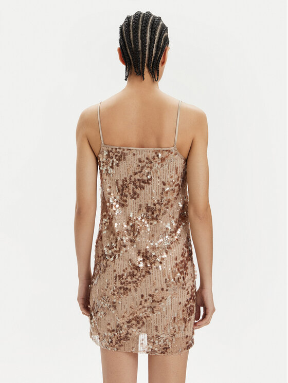 MAX&Co. MAX&Co. Коктейльна сукня Calate 24166210 Коричневий Regular Fit