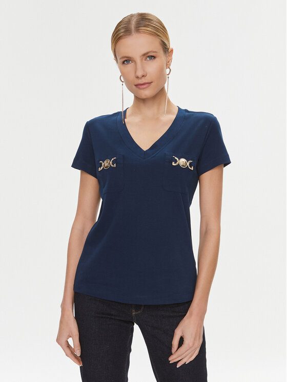 Marciano Guess Marciano Guess T-shirt 4RGP25 6229A Tamnoplava Regular Fit
