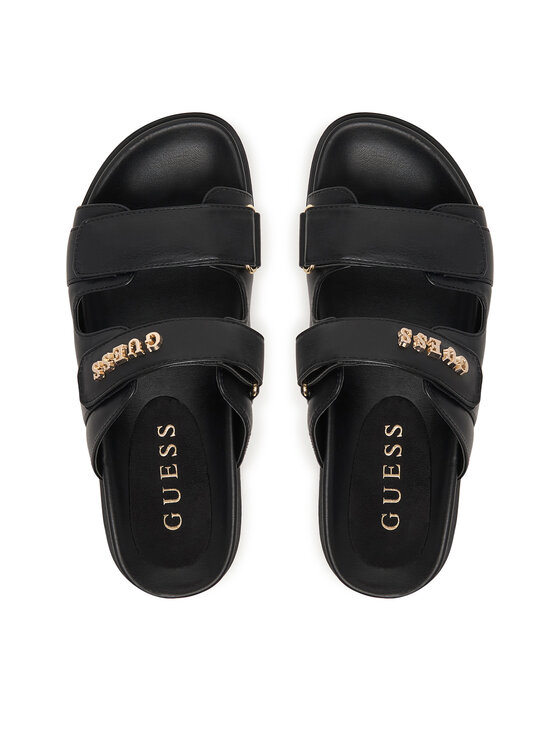 Guess Guess Nazouváky FLJFAX ELE03 Černá
