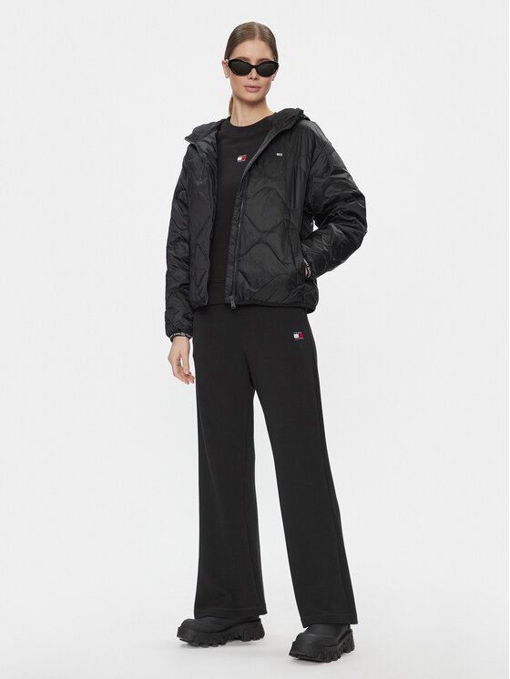 Tommy Jeans Tommy Jeans Prijelazna jakna DW0DW17242 Crna Regular Fit