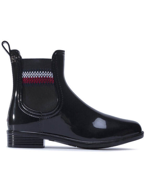 Tommy hilfiger bottes en caoutchouc cheap