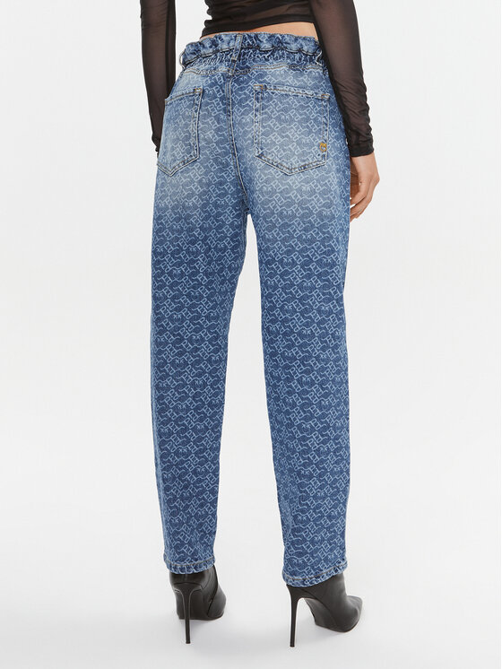 PINKO Pinko Džinsi Flexi 100232 A0IA Zils Relaxed Fit