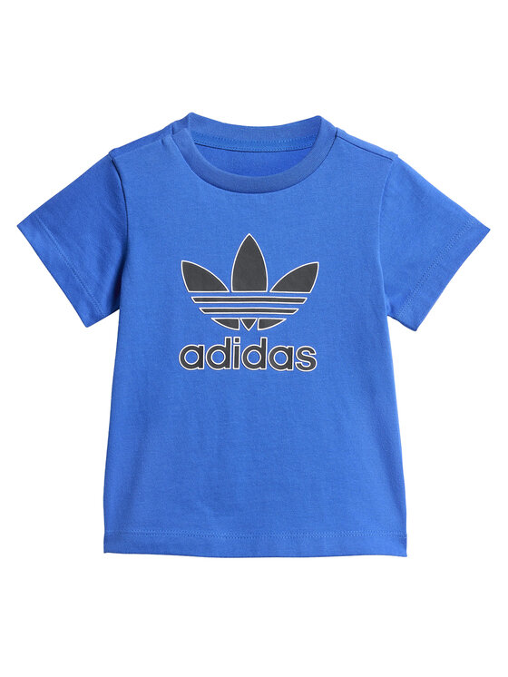 adidas adidas Súprava Tričko a šortky Big Logo Execution KA2652 Modrá Regular Fit