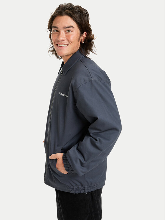 Quiksilver Quiksilver Prehodna jakna Union Lined EQYJK04176 Siva Regular Fit