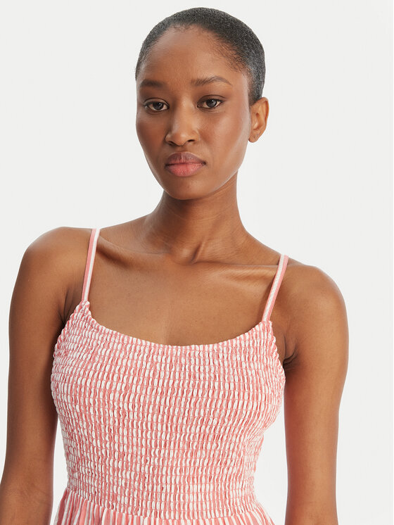 Roxy Roxy Letné šaty Tropical Glow ERJWD03945 Ružová Regular Fit