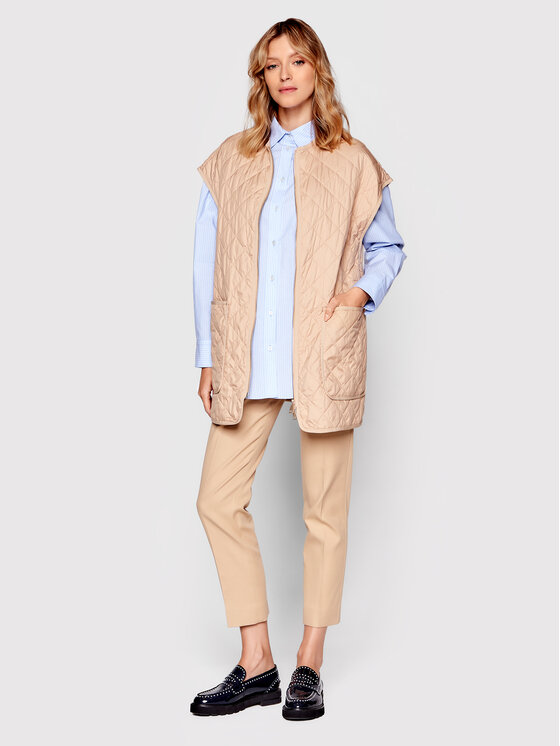 Weekend Max Mara Weekend Max Mara Елек Rubiera 52910127 Бежов Regular Fit