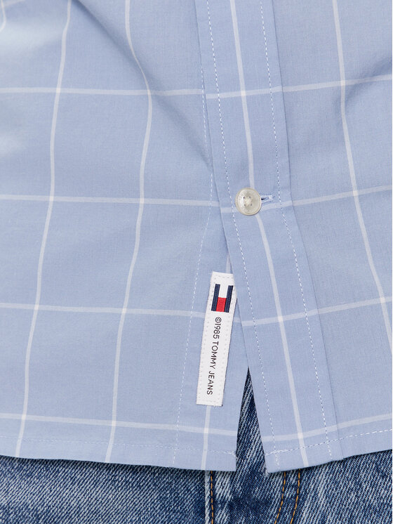 Tommy Jeans Tommy Jeans Koszula DM0DM18967 Niebieski Regular Fit