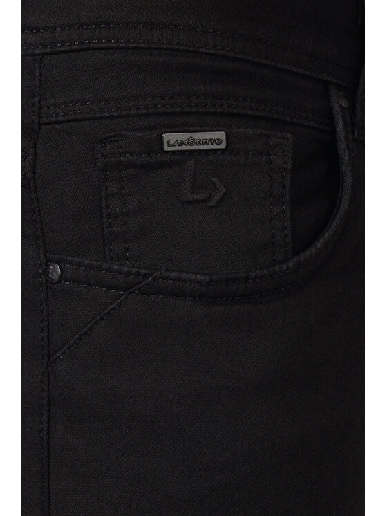 Lancerto Lancerto Spodnie materiałowe Ignazio SP113225000015 Czarny Slim Fit